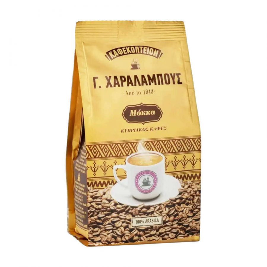 CHARALAMBOUS COFFE GOLD (TRANSPARENT BAG) - Image 1