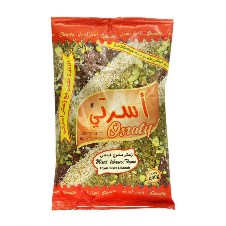 OSRATY MIXED LABANESE THYME ZAATAR (ORANGE BOX) - Image 1