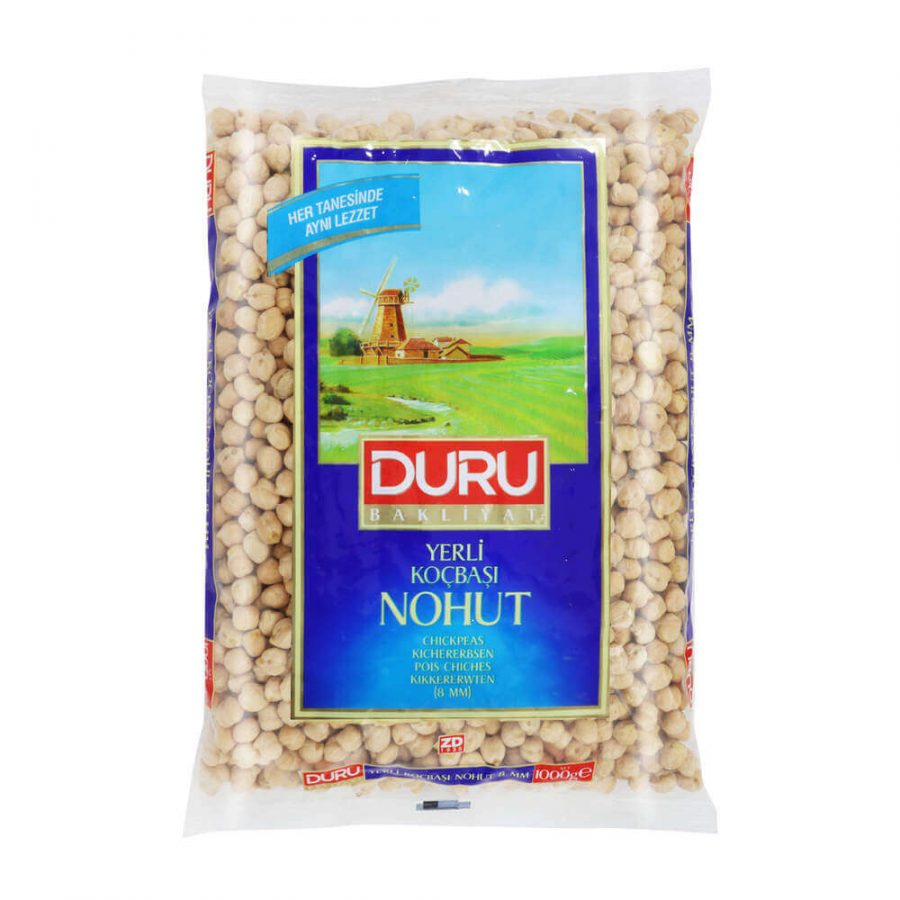 DURU CHICKPEAS (KOCBASI NOHUT) 8 MM - Image 1