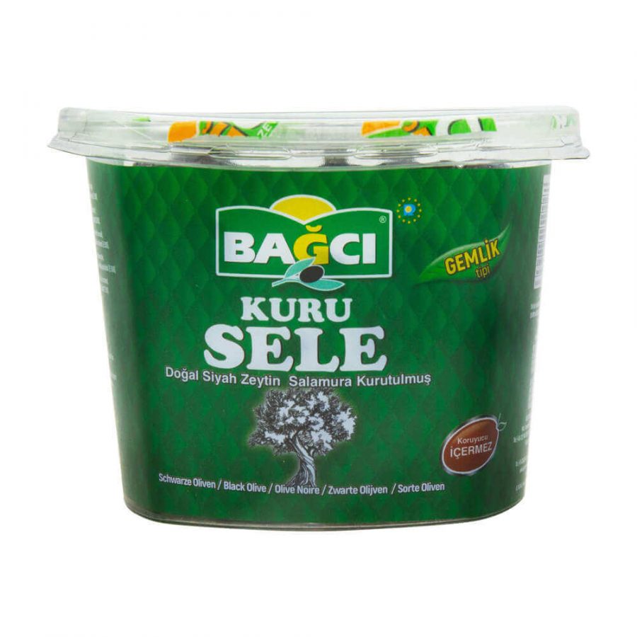 BAGCI GURME KURU SELE SIYAH ZEYTIN (BLACK OLIVES) NEW - Image 1