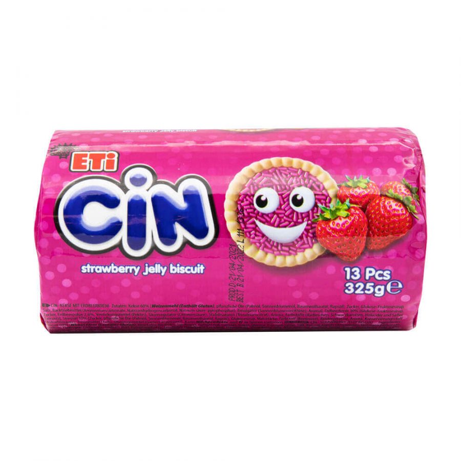 ETI CIN STRAWBERRY JELLY BISCUIT - Image 1