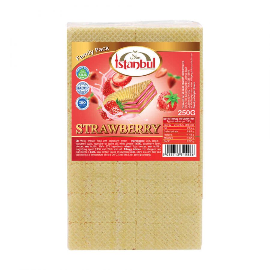 ISTANBUL WAFER STRAWBERRY - Image 1