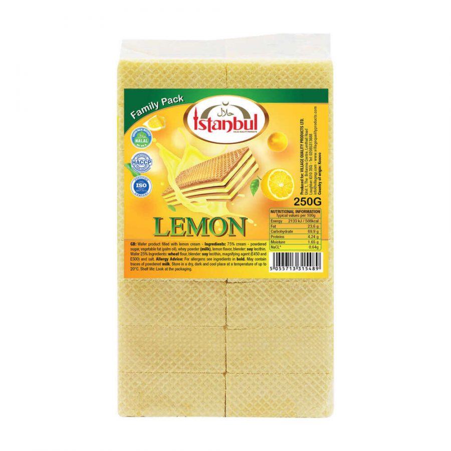ISTANBUL WAFER LEMON - Image 1