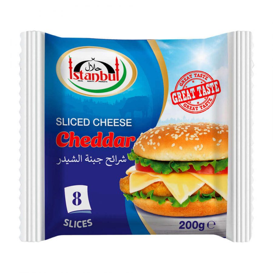 ISTANBUL SLICED CHEDDAR CHEESE - Image 1