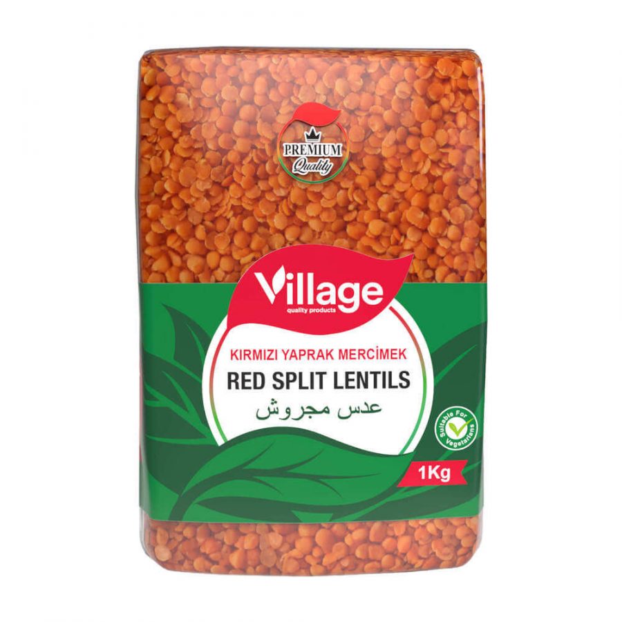 VILLAGE RED LENTILS SPLIT - Image 1