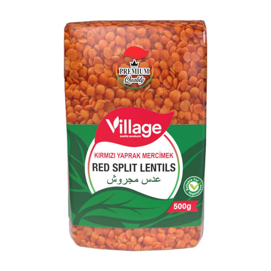 VILLAGE RED LENTILS SPLIT - Image 1