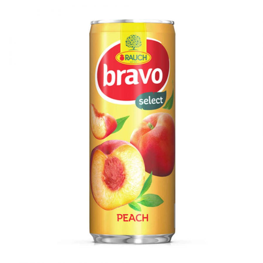 BRAVO PEACH JUICE DRINK - Image 1