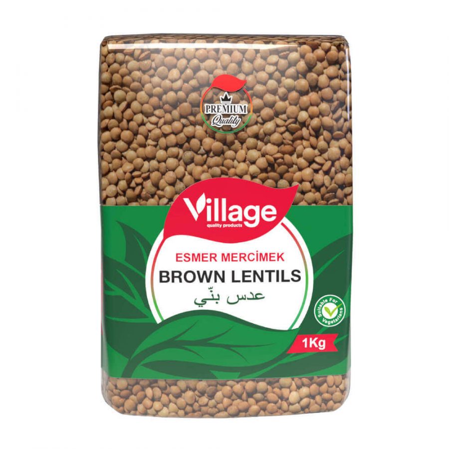 VILLAGE BROWN LENTIL WHOLE (KABUKLU MERCIMEK) - Image 1