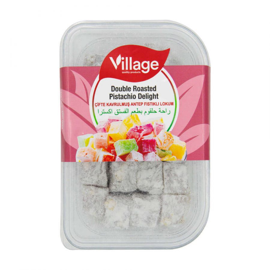 VILLAGE TURKISH DELIGHT DOUBLE ROASTED PISTACHIO - Image 1
