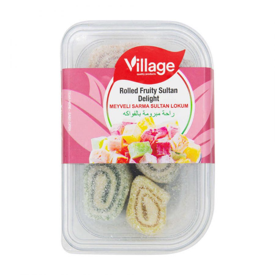 VILLAGE TURKISH DELIGHT ROLLED FRUITY SULTAN - Image 1