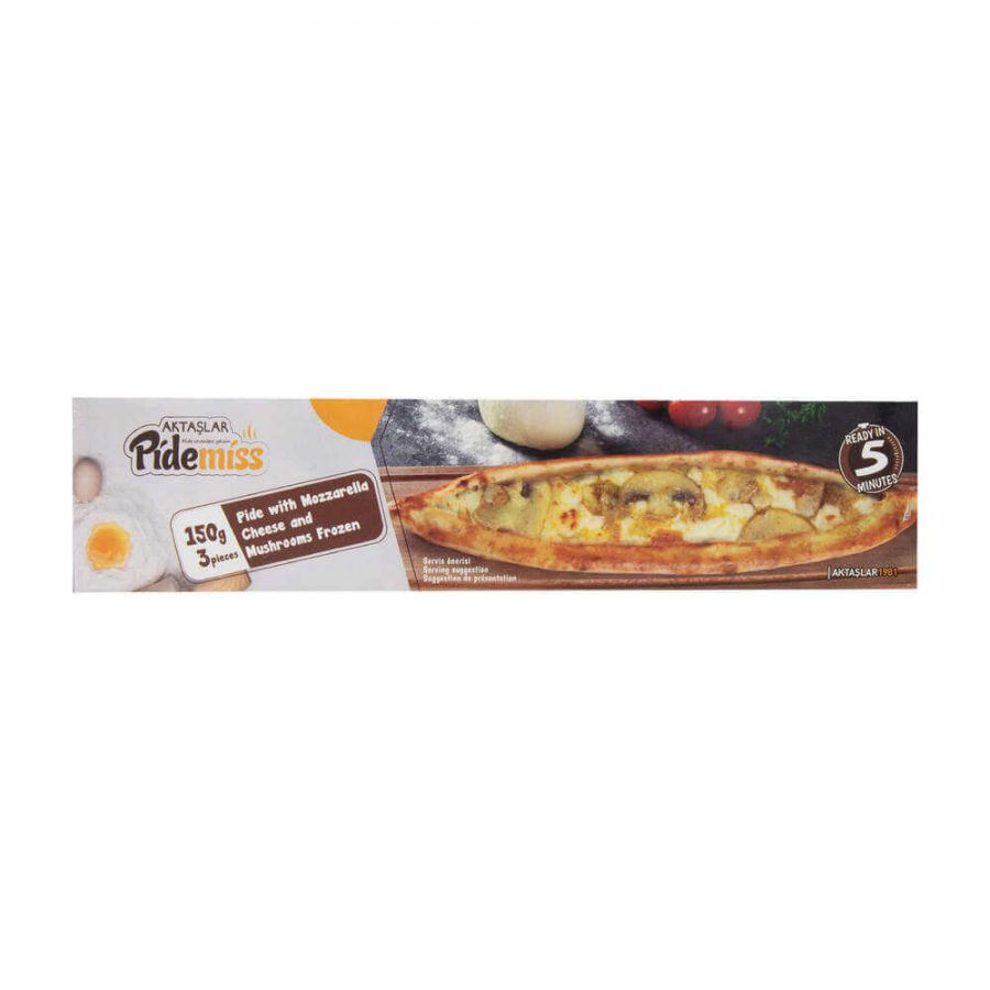 PIDEMISS FROZEN MUSHROOM & MOZZARELLA (3 PIECES) PM - Image 1