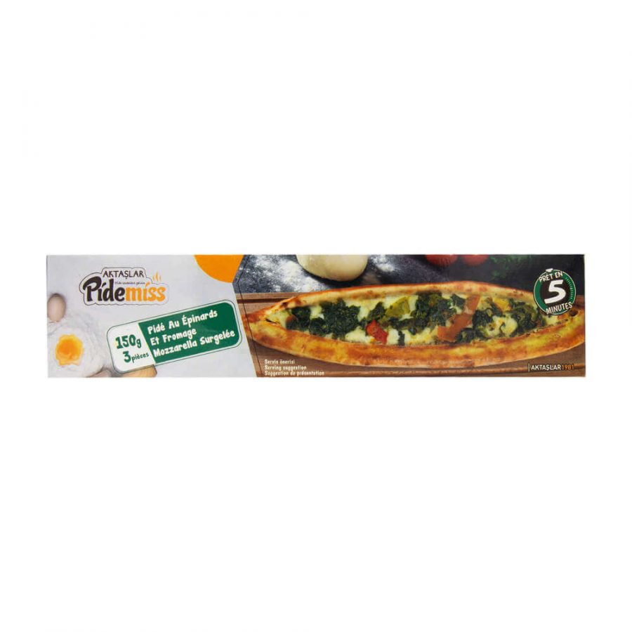 PIDEMISS FROZEN SPINACH & MOZZARELLA (3 PIECES) PM - Image 1