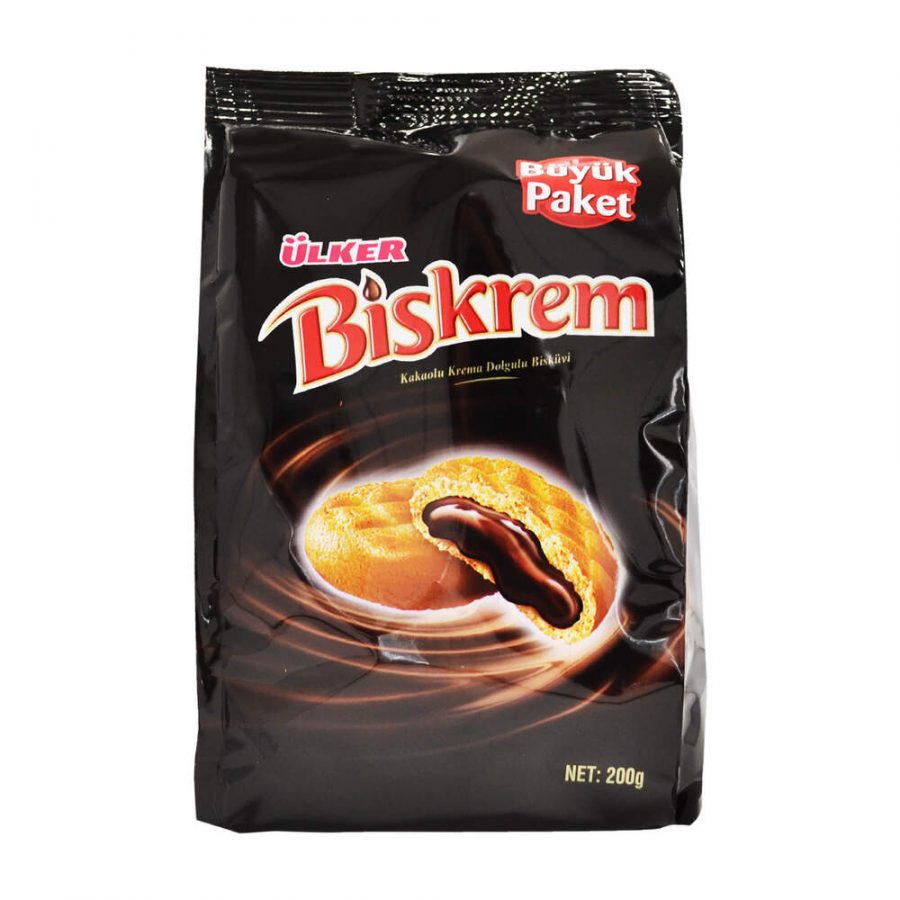 ULKER BISKREM BISCUITS WITH COCOA CREAM FILLING - Image 1