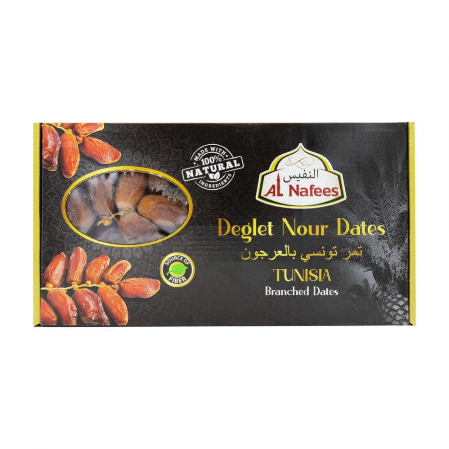 AL NAFEES TUNISIAN DEGLET NOUR DATES (BRANCHED) - Image 1