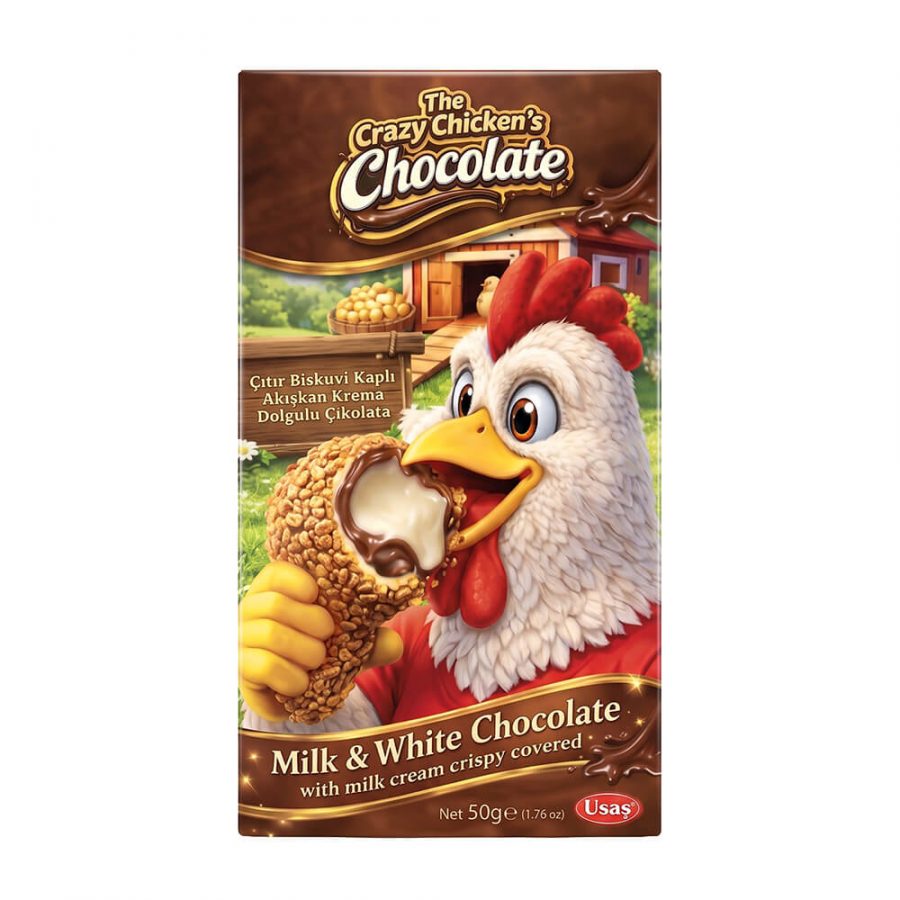 CRAZY CHICKENS MILK CHOCOLATE - Image 1