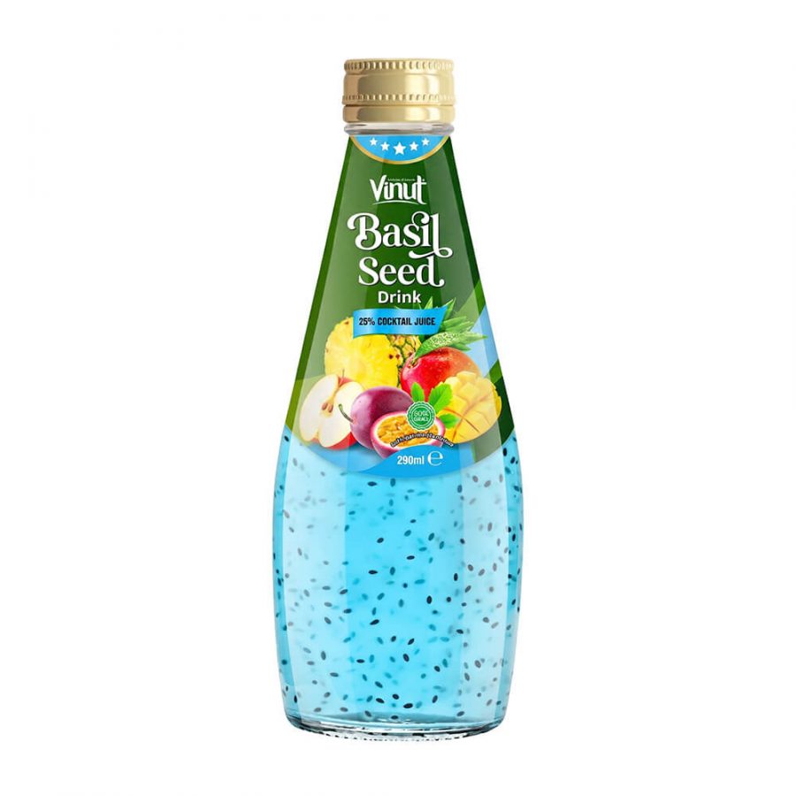 VINUT BASIL SEED DRINK - COCKTAIL JUICE - Image 1