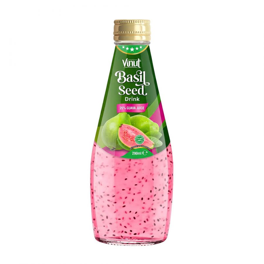 VINUT BASIL SEED DRINK - GUAVA JUICE - Image 1