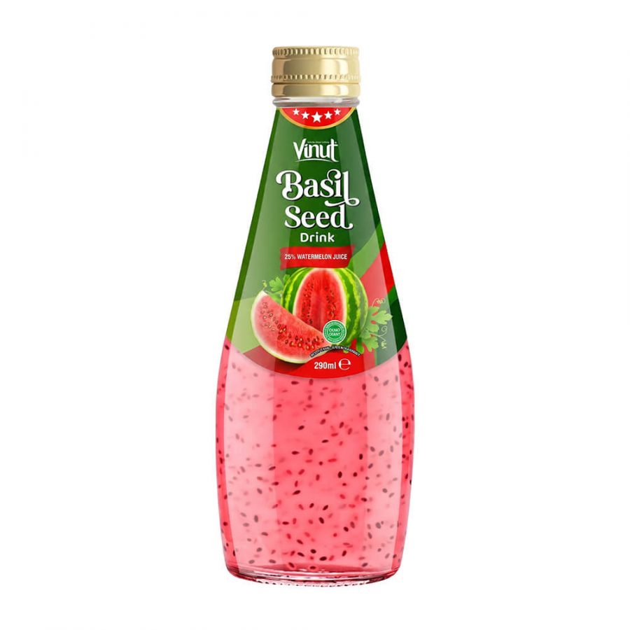 VINUT BASIL SEED DRINK - WATERMELON JUICE - Image 1