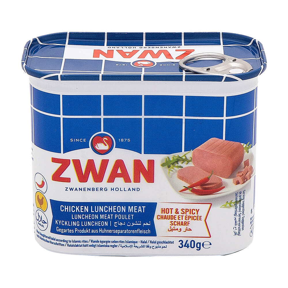 ZWAN CHICKEN LUNCHEON MEAT HOT & SPICY