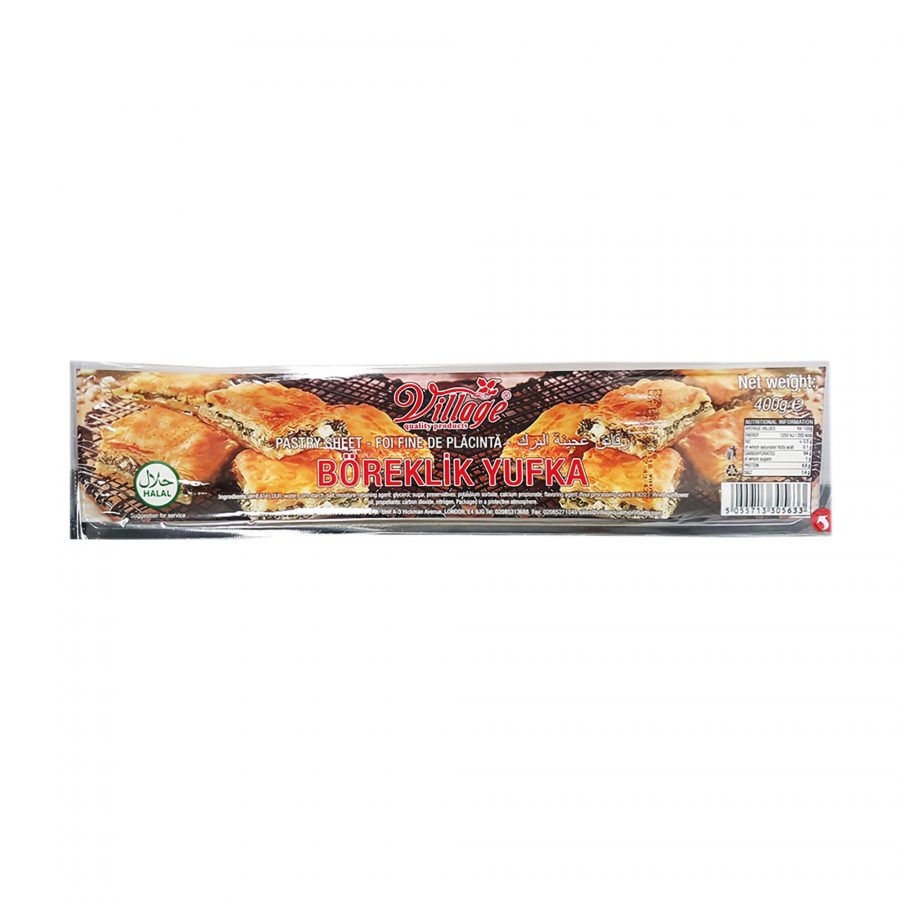 VILLAGE FILO PASTRY SHEET FOR BOREK (BOREKLIK YUFKA ) - Image 1