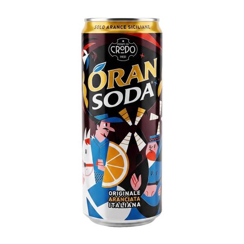 FONTI DI CRODO ORAN SODA ARANCIATA - Image 1