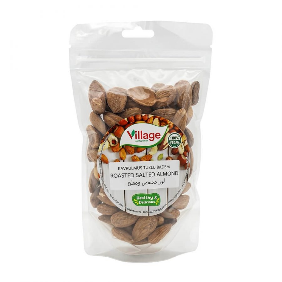 4VILLAGE ROASTED SALTED ALMOND (KAVRULMUS TUZLU BADEM) - Image 1