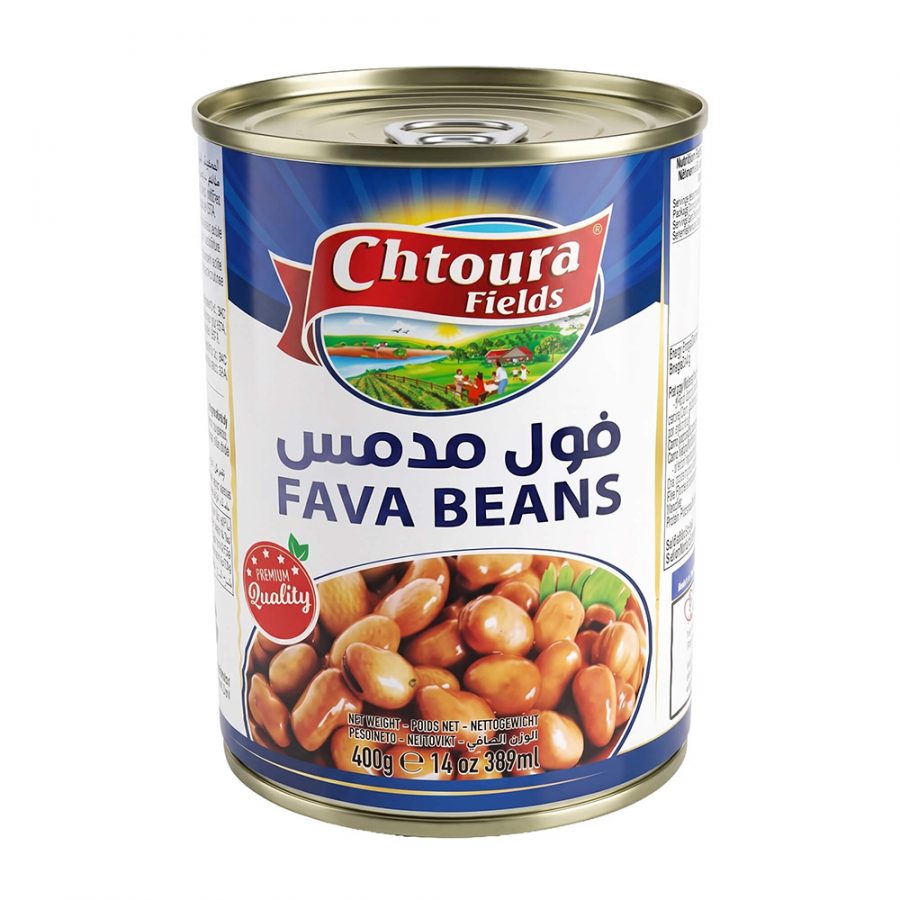 CHTOURA COOKED FAVA BEANS TIN - Image 1