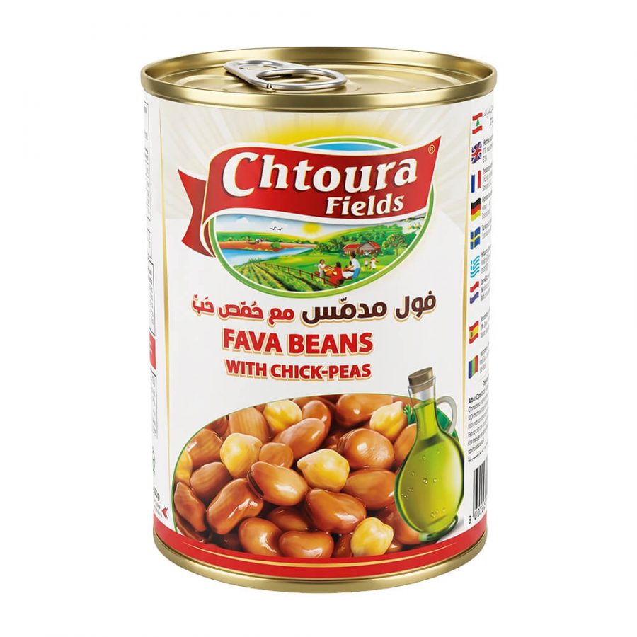 CHTOURA COOKED FAVA BEANS WITH CHICKPEAS - Image 1