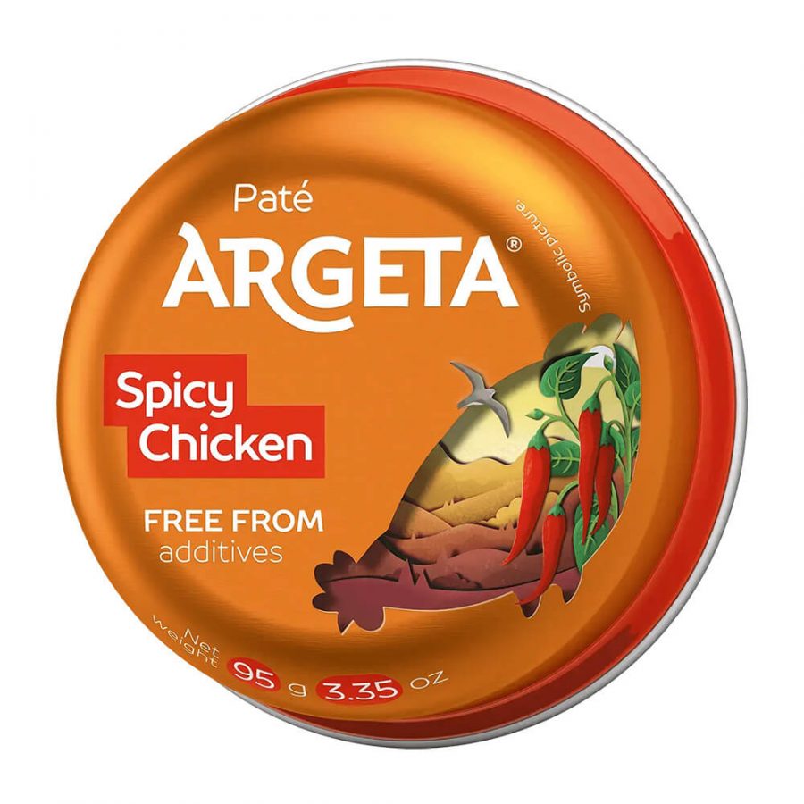 ARGETA HALAL SPICY CHICKEN PATE - Image 1