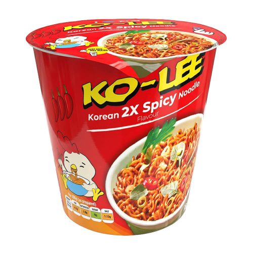 KO-LEE KOREAN NOODLES CUP 2X SPICY - Image 1